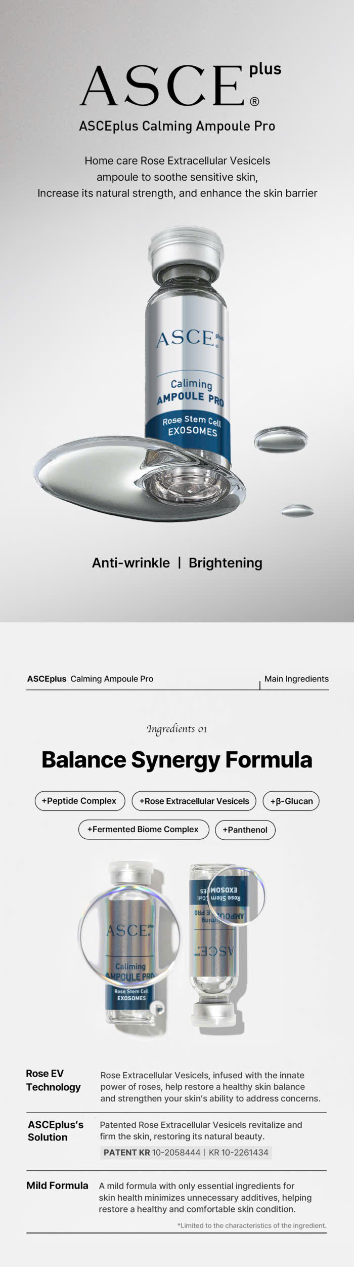 ASCE Plus Calming Ampoule Pro